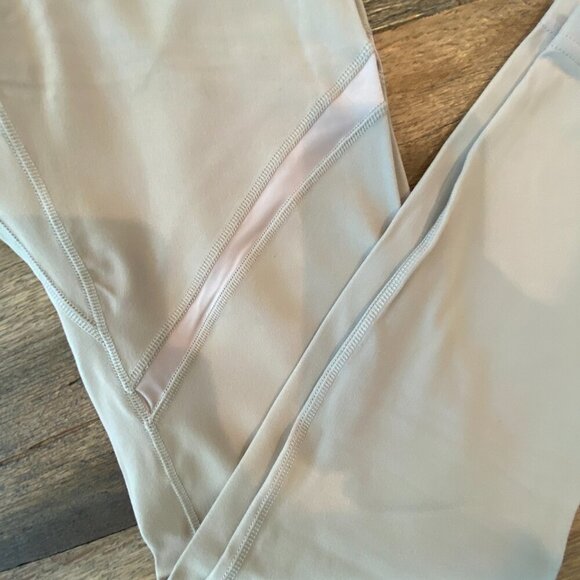 NWT GYMSHARK X WHITNEY Simmons Mesh High Waist Yoga Leggings in Mink π€ - Picture 6 of 16